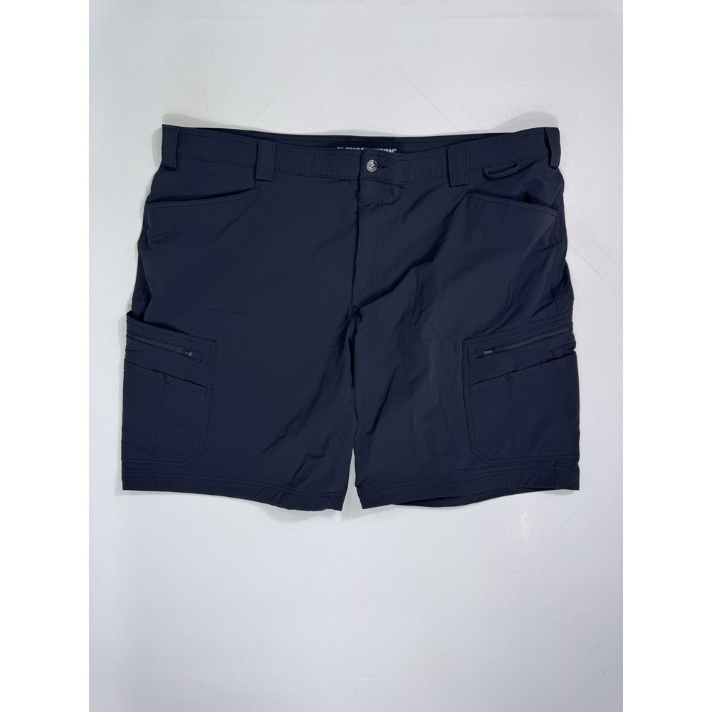 Duluth Trading Shorts Mens 48 (49x11) Black Flexpedition Cargo Hiking Trail